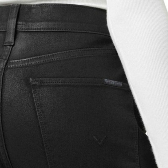 Hudson Jeans Noa High-Rise Straight Crop Jeans in Stellar - Picture 4 of 12